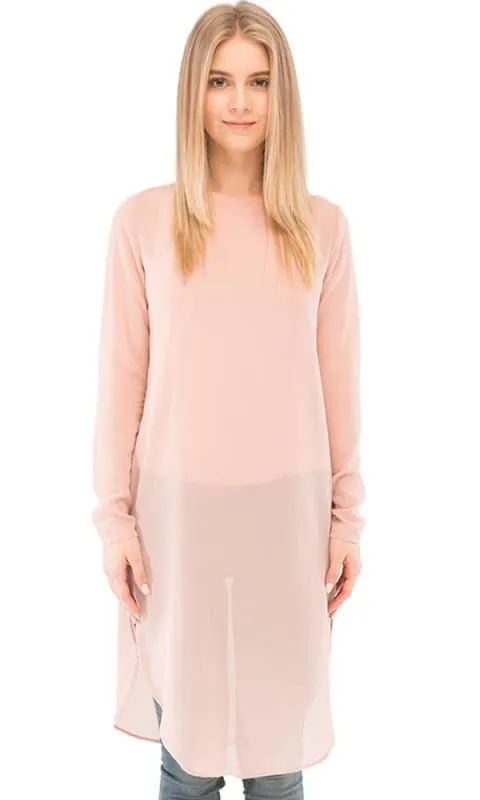 38737 Solid Long Sleeves Shirt - Light Simon