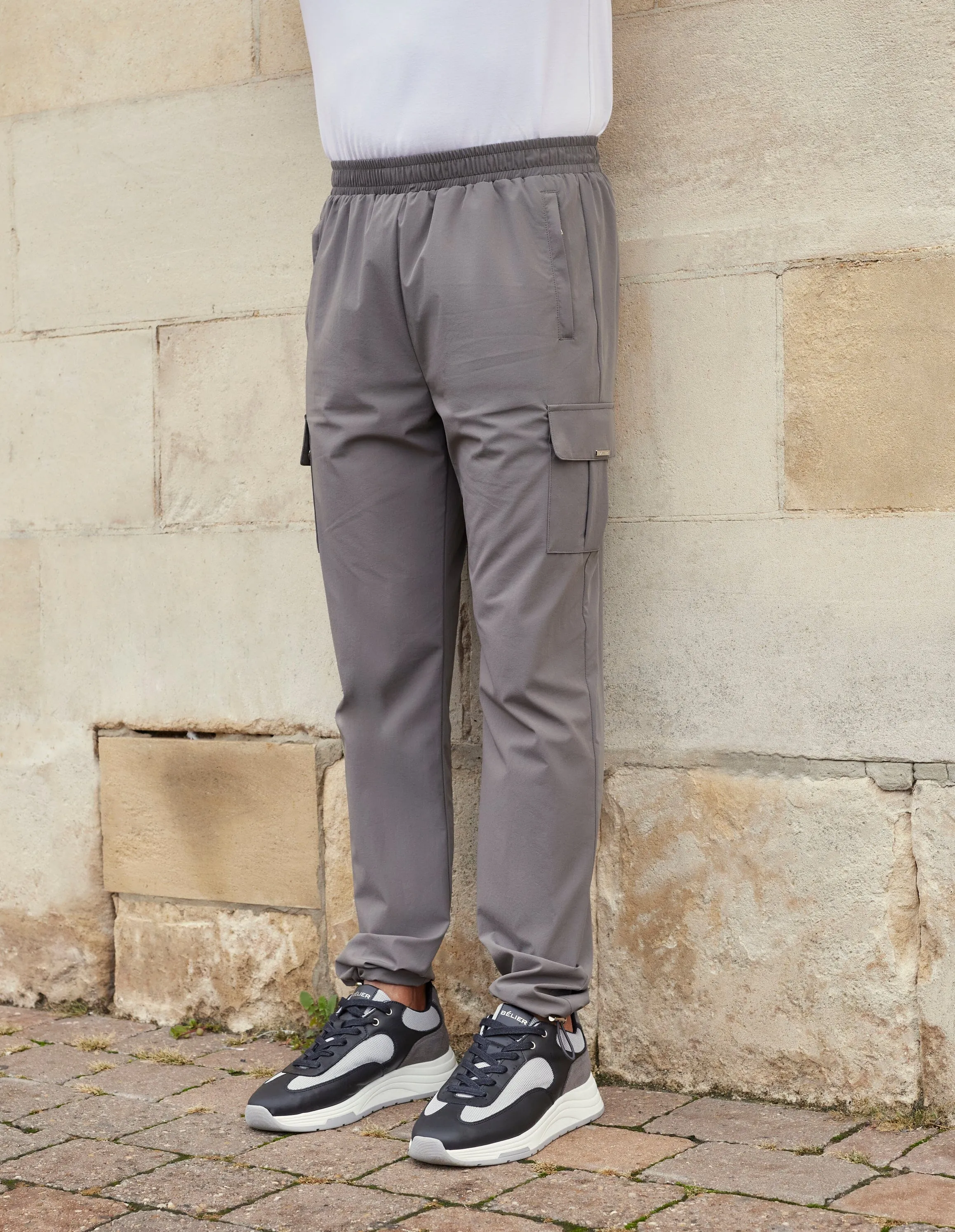 Slate Woven Cargo Pant